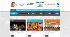 Desktop Screenshot of hoteltheconifer.com